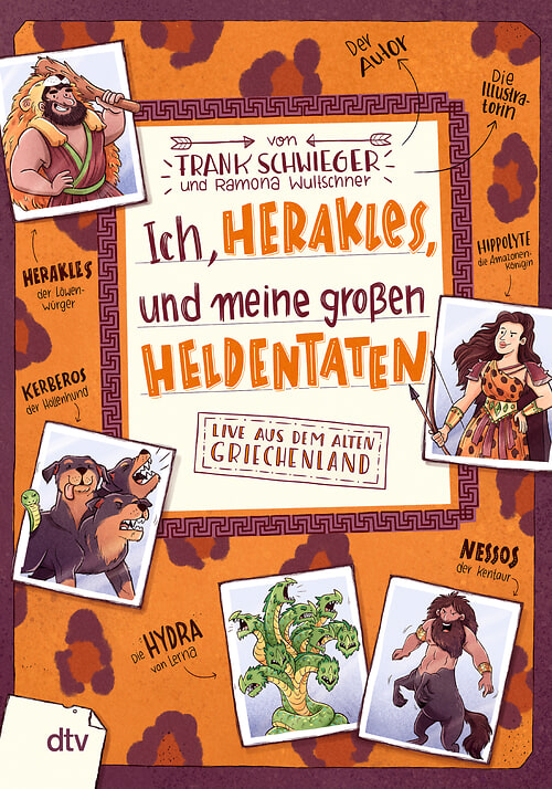 Cover des Buches Ich, Herakles, und meine großen Heldentaten – Live aus dem alten Griechenland von Frank Schwieger