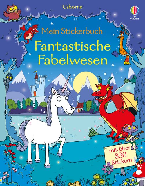 Cover des Buches Mein Stickerbuch: Fantastische Fabelwesen von 