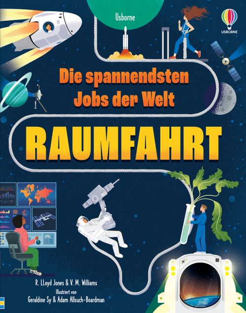 Cover des Buches Die spannendsten Jobs der Welt: Raumfahrt von 