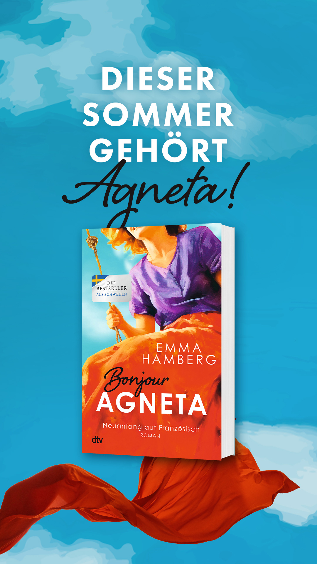 Buch Bonjour Agenta und Text Dieser Sommer gehört Agneta