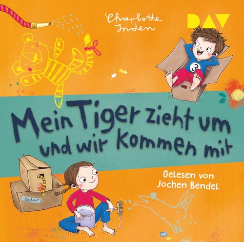 Cover des Buches Mein Tiger zieht um und wir kommen mit von 