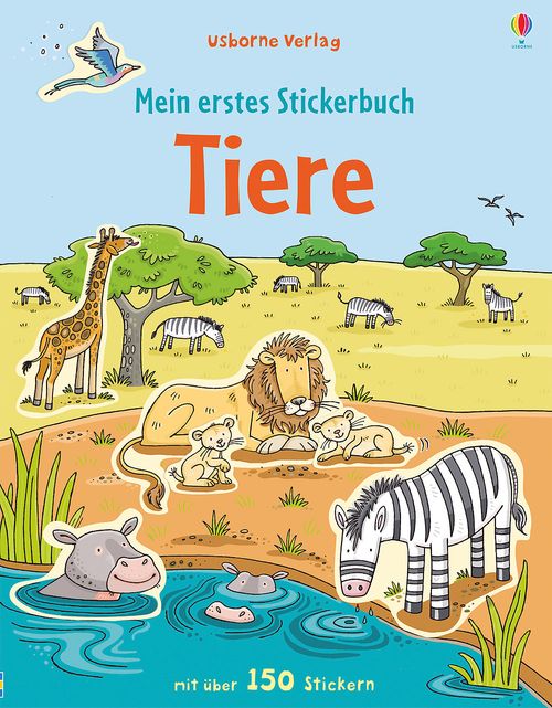 Cover des Buches Mein erstes Stickerbuch: Tiere von 