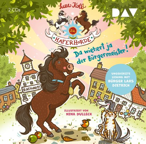 Cover des Buches Die Haferhorde – Teil 23: Da wiehert ja der Bürgermeister! von 