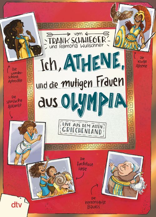 Cover des Buches Ich, Athene, und die mutigen Frauen aus Olympia von 