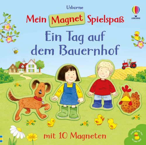 Cover des Buches Mein Magnet-Spielspaß: Ein Tag auf dem Bauernhof von  Cover des Buches Mein Magnet-Spielspaß: Ein Tag auf dem Bauernhof von