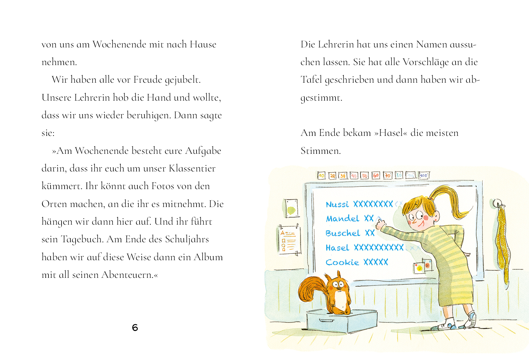 Hasel – Wir und unser Klassentier Hasel – Wir und unser Klassentier