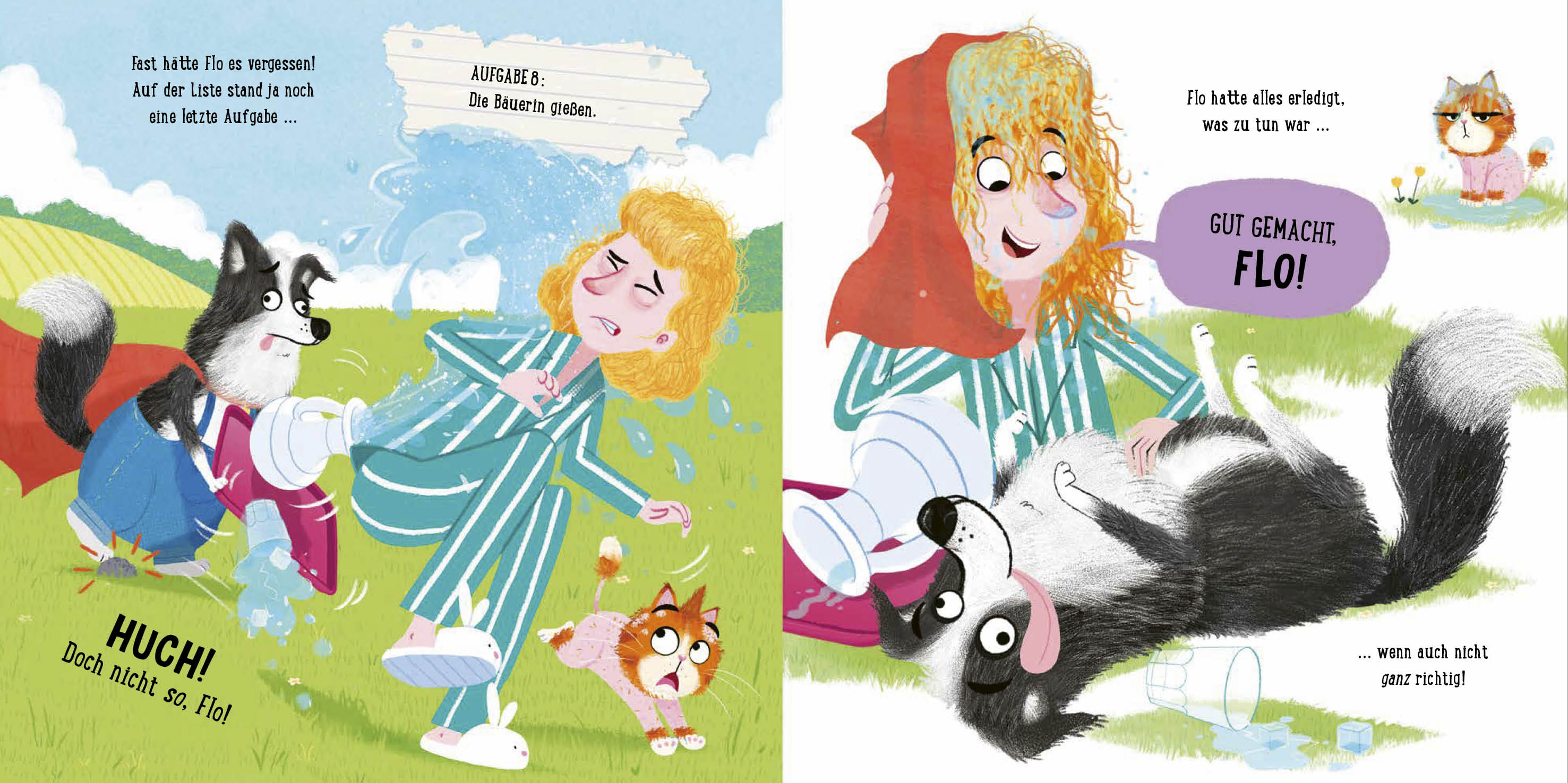 Doch nicht so, Flo! – Ein Hofhund sorgt für Wirbel