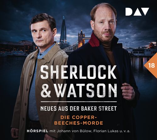 Cover des Buches Sherlock & Watson – Neues aus der Baker Street: Die Copper-Beeches-Morde (Fall 18) von 