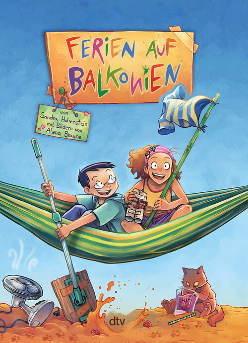 Cover des Buches Ferien auf Balkonien von Sandra Hohenstein