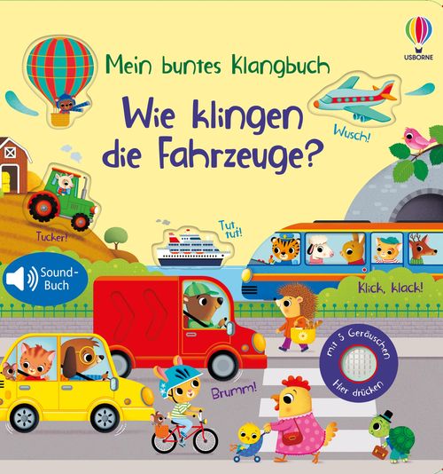 Cover des Buches Mein buntes Klangbuch: Wie klingen die Fahrzeuge? von  Cover des Buches Mein buntes Klangbuch: Wie klingen die Fahrzeuge? von