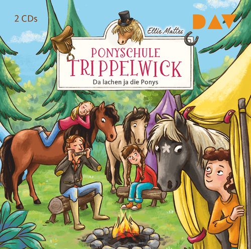 Cover des Buches Ponyschule Trippelwick – Teil 5: Da lachen ja die Ponys von 