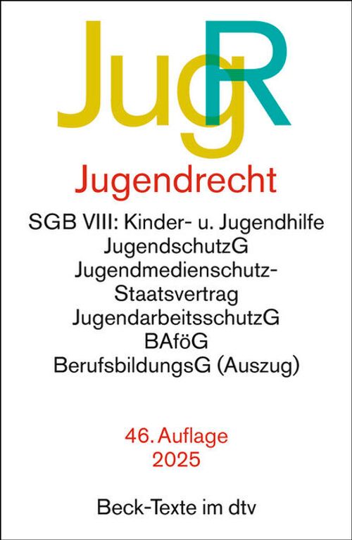 Cover des Buches Jugendrecht von 