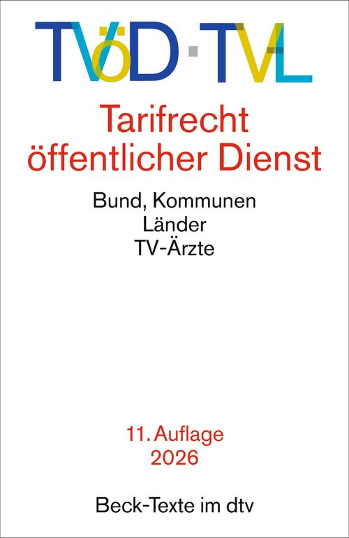 Cover des Buches TVöD / TV-L von 