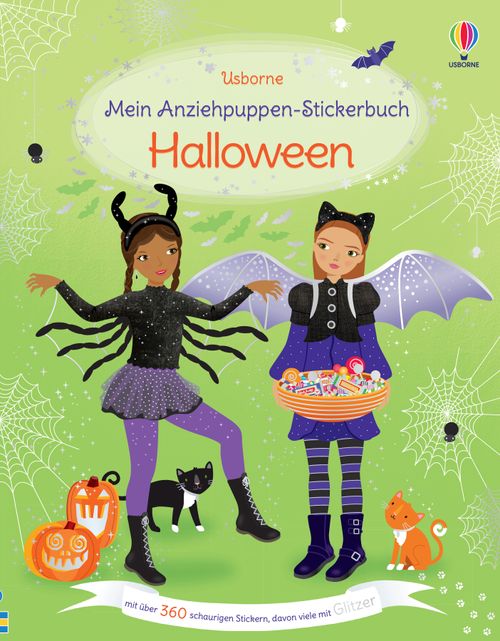 Cover des Buches Mein Anziehpuppen-Stickerbuch: Halloween von 