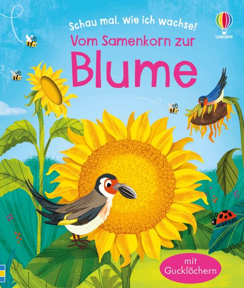 Cover des Buches Schau mal, wie ich wachse! Vom Samenkorn zur Blume von 