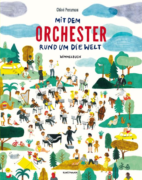 Cover des Buches Mit dem Orchester um die Welt von 