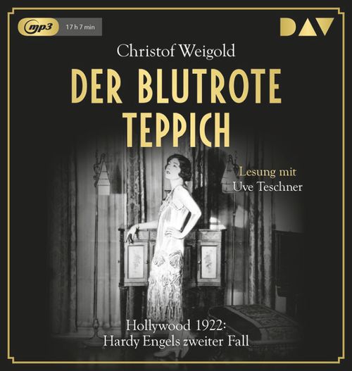 Cover des Buches Der blutrote Teppich. Hollywood 1922: Hardy Engels zweiter Fall von 