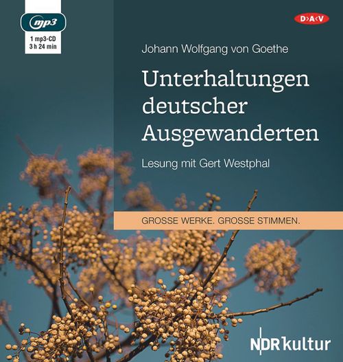 Cover des Buches Unterhaltungen deutscher Ausgewanderten von 