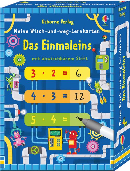 Cover des Buches Meine Wisch-und-weg-Lernkarten: Das Einmaleins von 