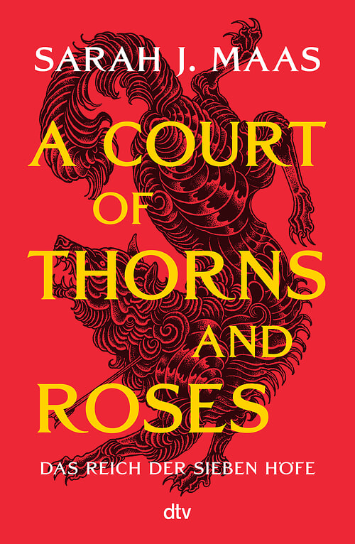 Cover des Buches A Court of Thorns and Roses von