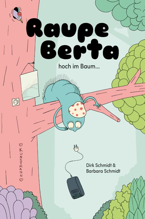 Cover des Buches Raupe Berta hoch im Baum von 