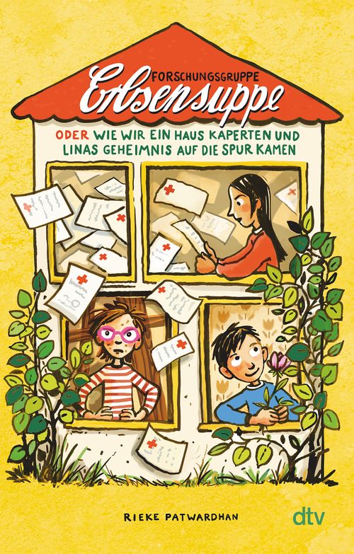 Cover des Buches Forschungsgruppe Erbsensuppe auf neuer Mission: oder wie wir ein Haus kaperten und Linas Geheimnis auf die Spur kamen von 