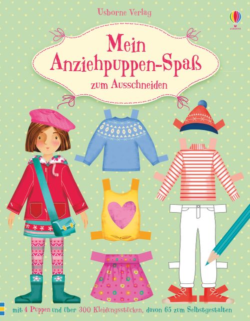 Cover des Buches Mein Anziehpuppen-Spaß zum Ausschneiden von 