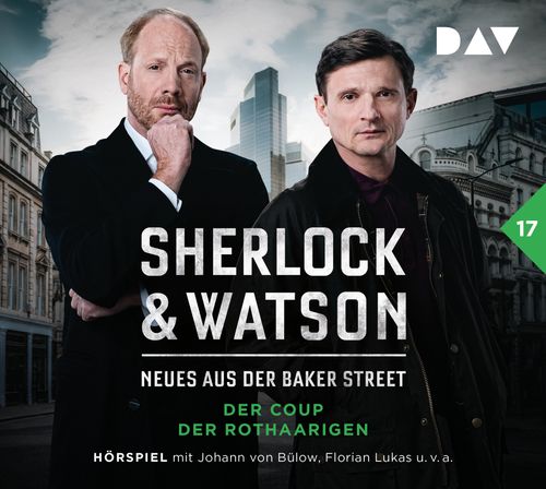 Cover des Buches Sherlock & Watson – Neues aus der Baker Street: Der Coup der Rothaarigen (Fall 17) von 