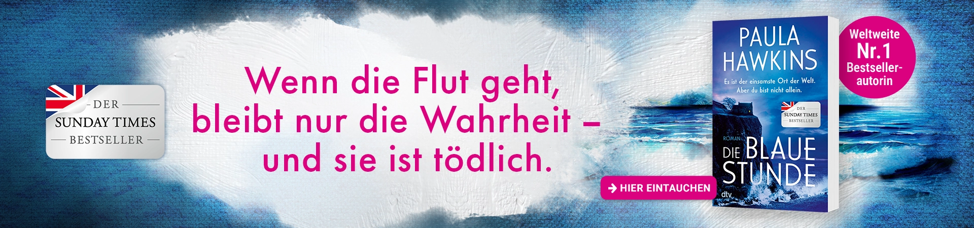 Grafik die blaue Stunde von Paula Hawkins