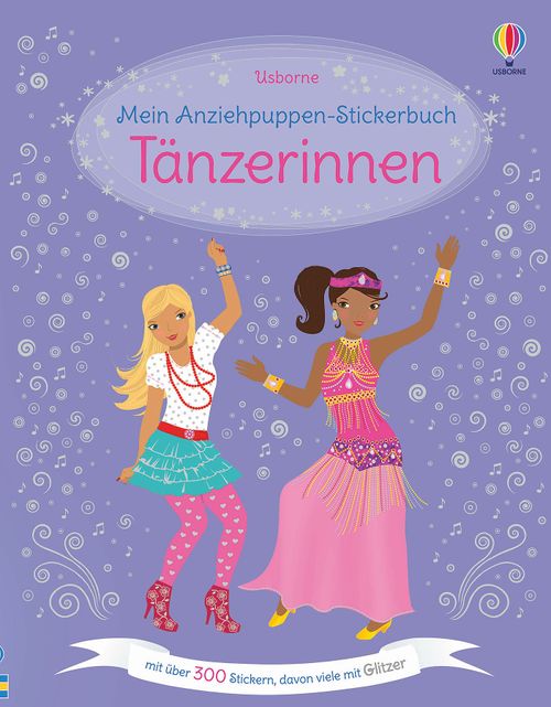 Cover des Buches Mein Anziehpuppen-Stickerbuch: Tänzerinnen von 