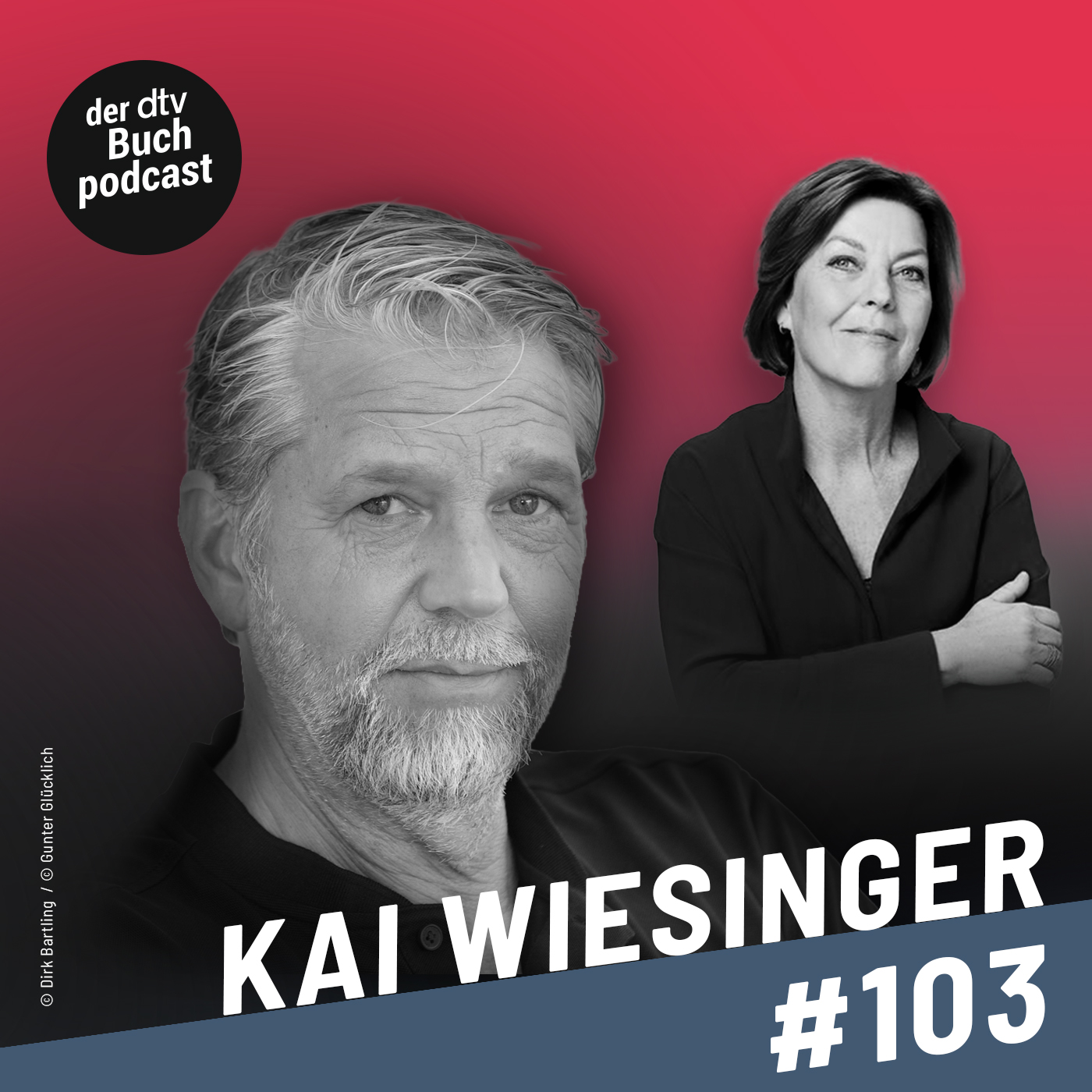 Folge 103 des Podcasts Dora Heldt trifft mit Kai Wiesinger