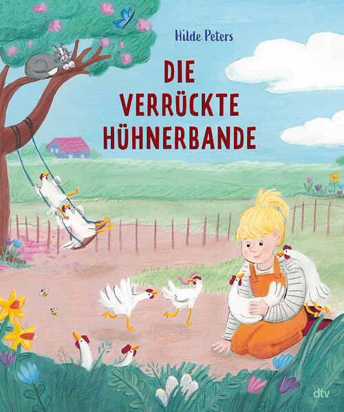 Cover des Buches Die verrückte Hühnerbande von Hilde Peters