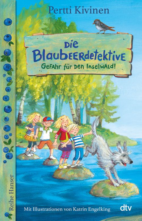 Cover des Buches Die Blaubeerdetektive (1) Gefahr für den Inselwald! von 