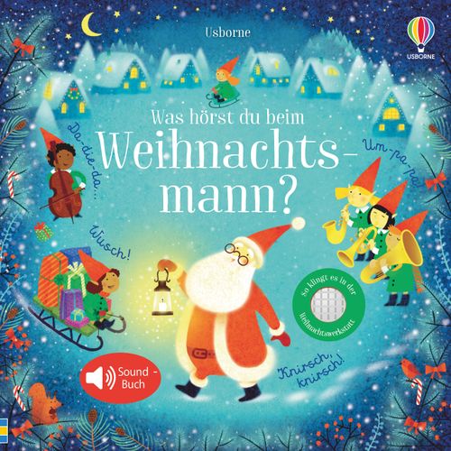 Cover des Buches Was hörst du beim Weihnachtsmann? von Sam Taplin