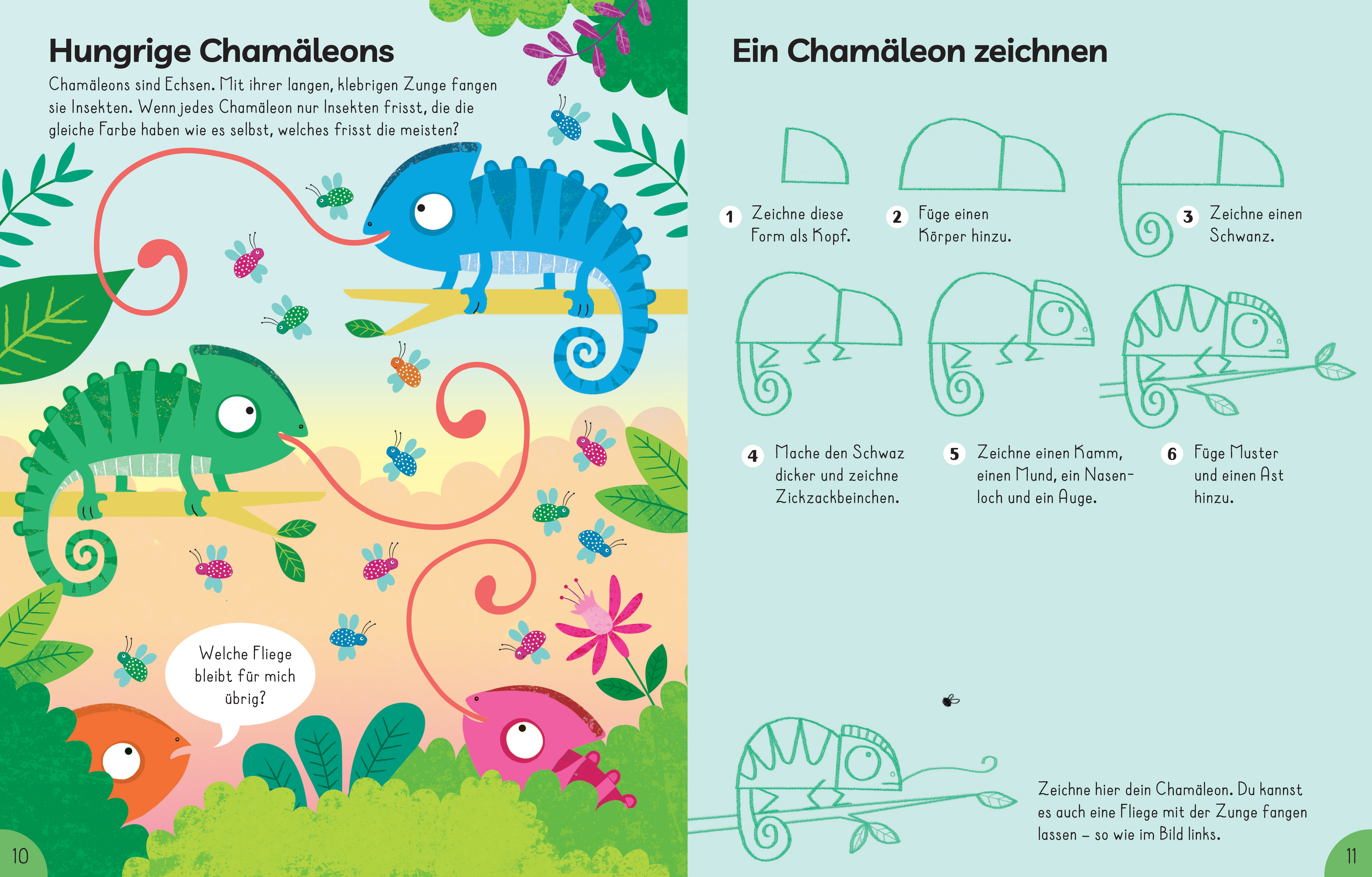 Mein Alles-drin-Mitmachbuch: Wilder Dschungel