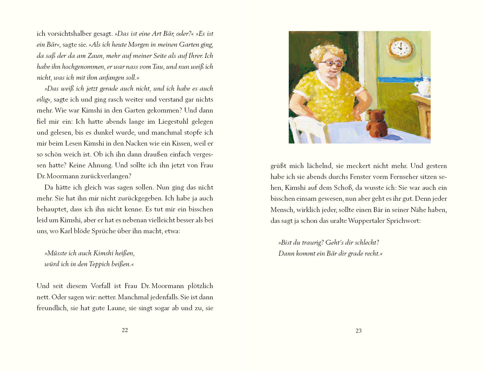 Frau Dr. Moormann & ich 