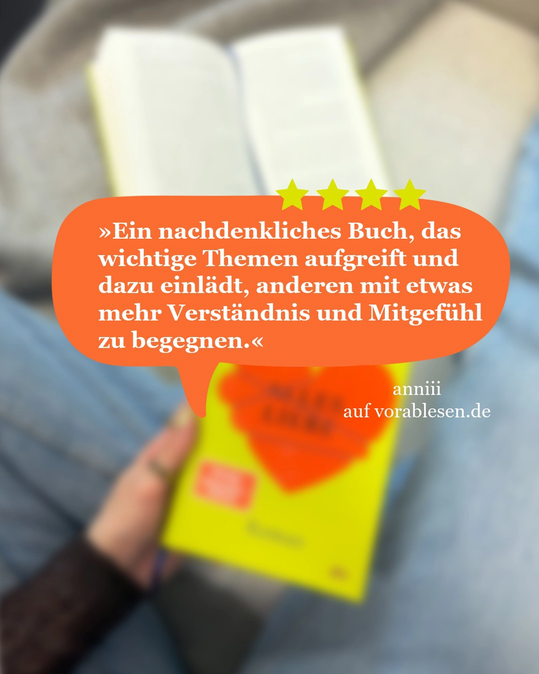 Leserstimme zum Buch "Alles Liebe" von Ronja von Rönne