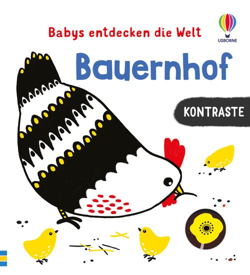 Cover des Buches Kontraste – Babys entdecken die Welt: Bauernhof von  Cover des Buches Kontraste – Babys entdecken die Welt: Bauernhof von