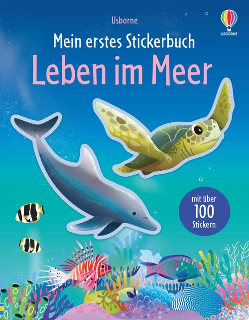 Cover des Buches Mein erstes Stickerbuch: Leben im Meer von  Cover des Buches Mein erstes Stickerbuch: Leben im Meer von