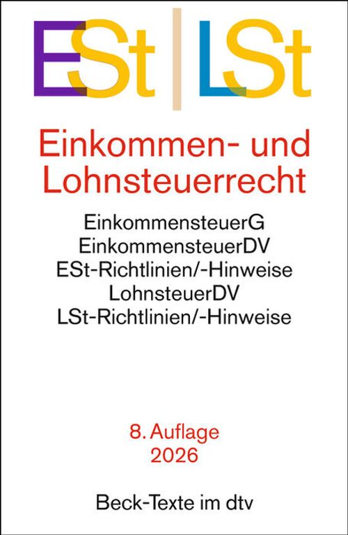 Cover des Buches Einkommen- / Lohnsteuerrecht von 