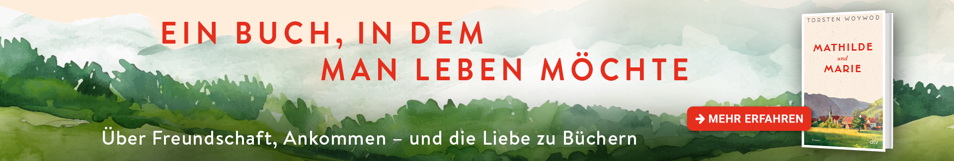 Buch Mathilde und Marie, Text Ein Buch, in dem man leben möchte