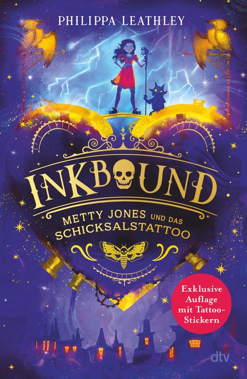 Cover des Buches Inkbound – Metty Jones und das Schicksalstattoo von 