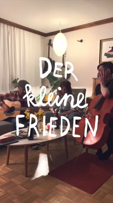 Video mit dem Lied Der kleine Frieden (vertontes Gedicht von Anne-Kathrin Behl aus dem Buch ›Das Friedenstier‹)