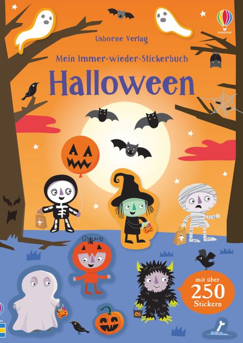 Cover des Buches Mein Immer-wieder-Stickerbuch: Halloween von 