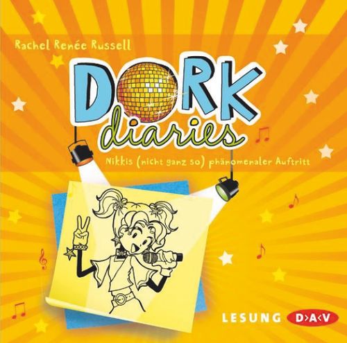 Cover des Buches DORK Diaries – Nikkis (nicht ganz so) phänomenaler Auftritt von 