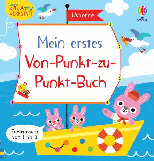 Cover des Buches Kleine Kreativ-Werkstatt – Mein erstes Von-Punkt-zu-Punkt-Buch von  Cover des Buches Kleine Kreativ-Werkstatt – Mein erstes Von-Punkt-zu-Punkt-Buch von