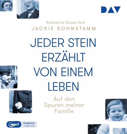 Cover des Buches Jeder Stein erzählt von einem Leben. Auf den Spuren meiner Familie von 