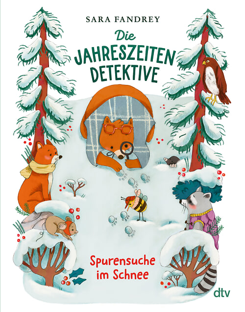Cover des Buches Die Jahreszeiten-Detektive – Spurensuche im Schnee von Sara Fandrey