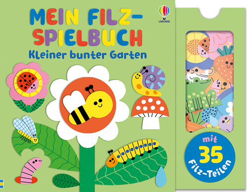 Cover des Buches Mein Filz-Spielbuch: Kleiner bunter Garten von