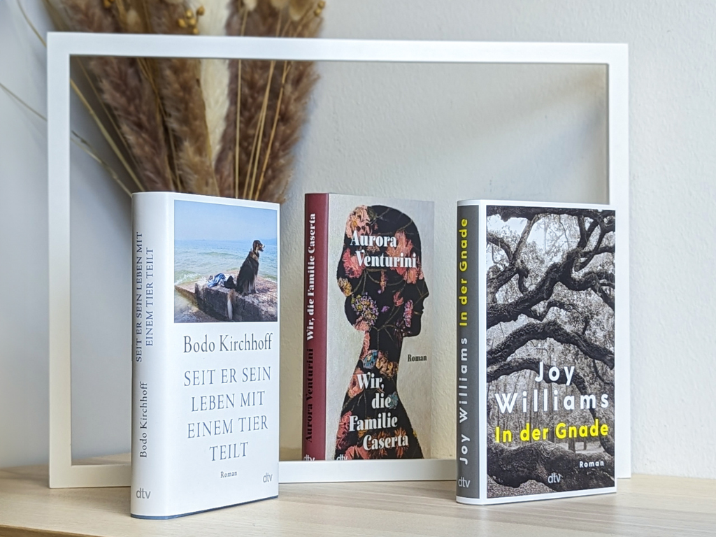 Foto der ausgezeichneten Bücher.
